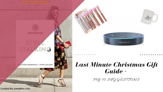 Last Minute Christmas Gift Guide – Ten Suggestions