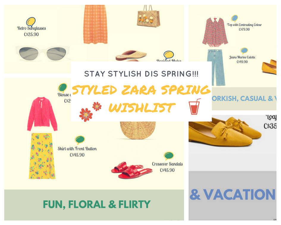 Styled Zara Spring Wishlist – #Fashion #Trendy