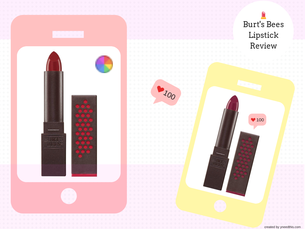 Burts Bees Lipstick