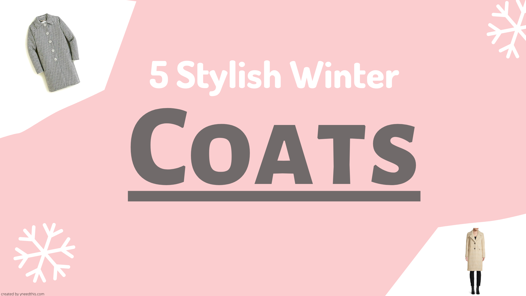 Five Stylish Coats #Winter #Fall #Fashion